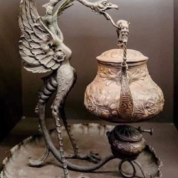 Чайник XIX века, как произведение искусства.