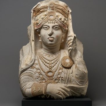 Скульптурная композиция «Красавица из Пальмиры», 190—210 гг. н. э.