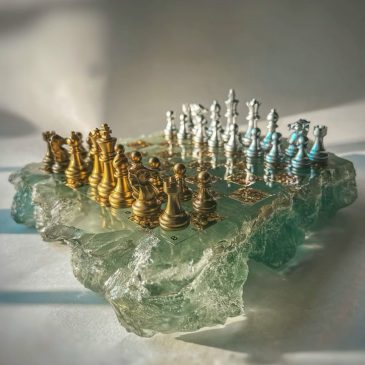 Шахматы Нефрит . Chess