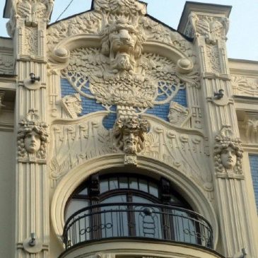 Стиль модерн в архитектуре, XIX-XX века. #архитектура